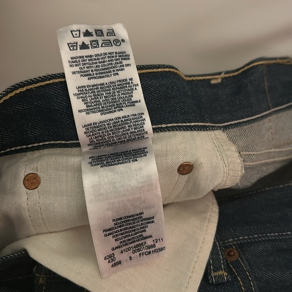 Levi’s Men’s 501XX Straight Fit Jeans Button Fly Size W42 L32 - Picture 12 of 13